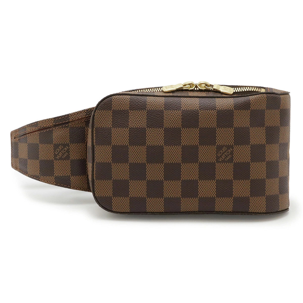 LOUIS VUITTON Damier Geronimos Body Bag Shoulder Waist Pouch